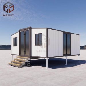 Premade Shipping Foldable 20ft Container Home Multi Room Unit Custom