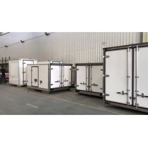 China Euro 4 FRP Refrigeration Truck Body 150hp Diesel Lightweight on sale