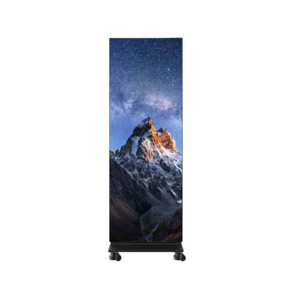 Buy P1.25 Smart Poster LED Display Die-casting Aluminum Foldable Cabinet 1x5 at wholesale prices