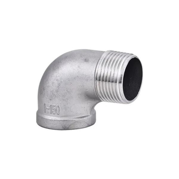 Buy 304 316L Stainless Steel Pipe Fitting 90 Degree Forging Female And Male Connection Thread Bsp Elbow at wholesale prices