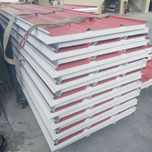 Roofing Panel Building Metal Material Polyurethane Color Coated Sandwich Panel