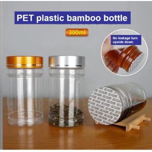Transparent Empty Medication Bottles Round Plastic Bottles For Tablets