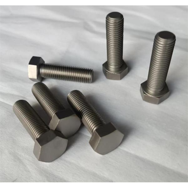 ASTM B348 Forging Or Drawing Titanium Hexagon Head Bolt Gr1 Gr3 Gr5