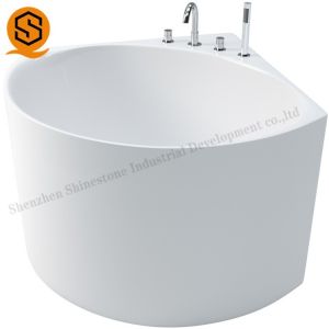 GMC Matte Solid Stone Bathtubs Fireproof Freestanding Stone Bathtub