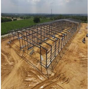 Prefab Lightweight Steel Structural Workshop Building