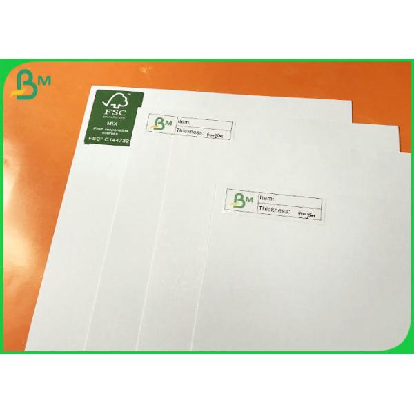 duplex paper 200gsm 250gsm 300gsm Coated Duplex Board With Grey Back Customized Size Great Stiffness