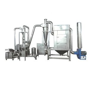 China Herb Powder Grinding Dried Turmeric Pulverizer 15MM Feeding on sale