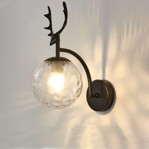 Nordic Creative Wall lamp luxury Living Room Bedroom Bedside creative wall lamp