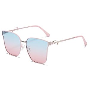 CE Women'S Metal Sunglasses Polarized Customized Logo TAC Lens