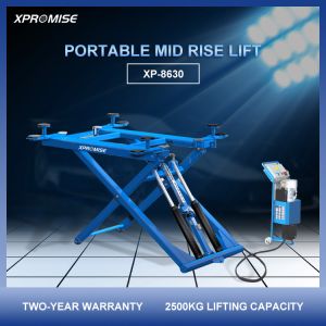 China Portable Mid Rise Scissor Car Lift on sale