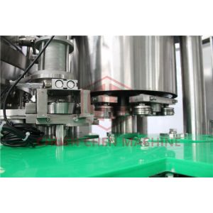 Automated Piston Beverage Can Filling Machine With Bottle Cap Sealing