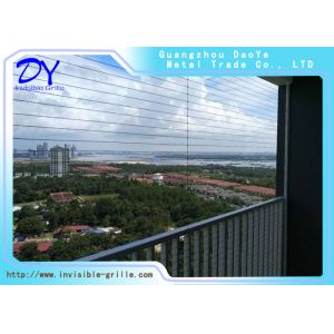 Invisible Nylon Coating Stainless Wire Rope For Home Safety