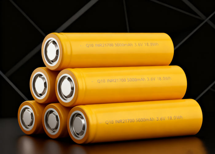 21700 Lithium-Ion Cell with Li-NMC Cathode, Wide Temperature Range, and Low