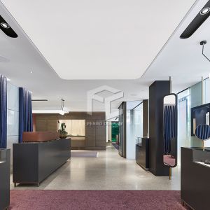 T5 LED Diamond Jewelry Store Furniture 15mm MDF