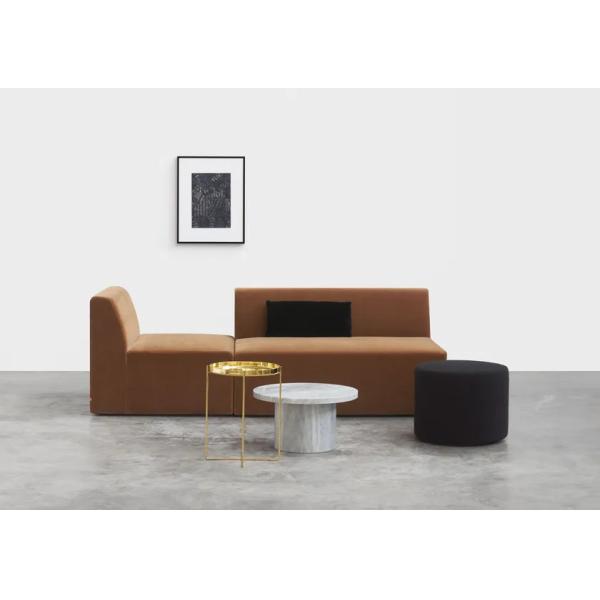 Multi Purpose Round Marble Coffee Side Table For Versatile Home Office