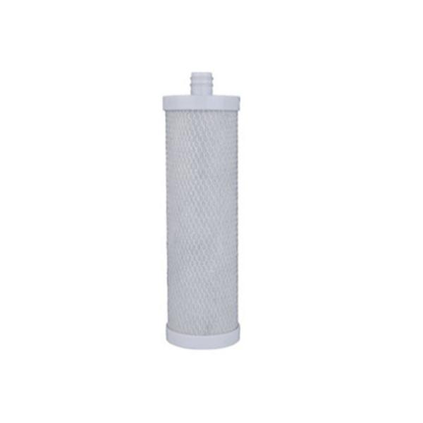High Filtration Precision Plug In Sintered CTO Filter Cartridge , Dia 4.5" Length 10" / 20"