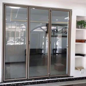 Steel Material Energy Saving Modern Design Soundproof Aluminum Double Glass