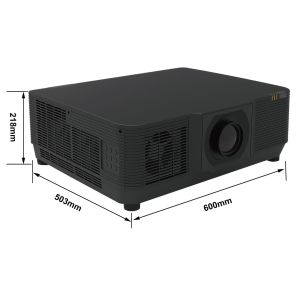 250W Power Consumption 3D Mapping Projector Supports Active Passive 3D 16 10 Aspect Ratio Ideal For Large Scale Visual Presentations