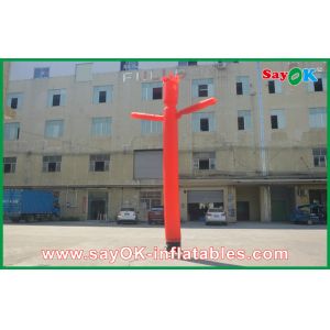 Inflatable Waving Man Orange 5m Inflatable Dancing Man / Dancing Balloon Man