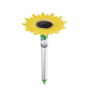 Sunflower Solar Powered ultrasonic rodent control Repel Mice Snake Rodent