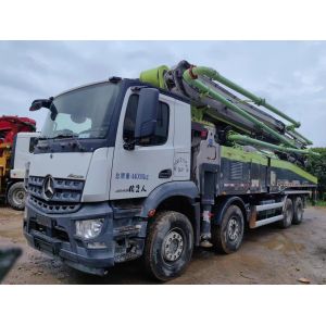 56m Concrete Pump Vibrating Amplitude 2.6mm for Zoomlion Mercedes Truck