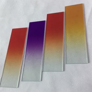 Customizable Tempered Art Gradient Laminated Glass for Architectural Creative