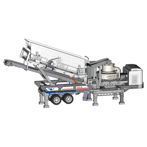 Buy Combined Mobile Crushing Plant , Limestone Mobile Cone Crushing Plant at wholesale prices