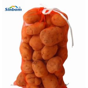 Convenient Drawstring Sealing PP/PE Plastic Woven Roll for Onion/Firewood Mesh