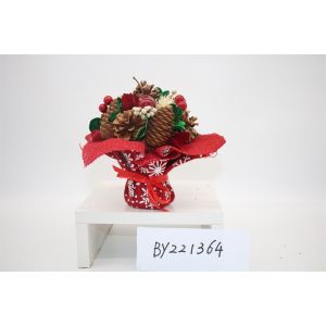 Hot Sales New Style Home Christmas Handmade Natural Bouquet Christmas Decoration