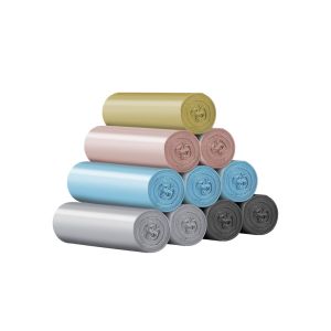 Custom 13 Gallon or Any Other Size Star Seal Trash Bags HDPE/LDPE/LLDPE in Black