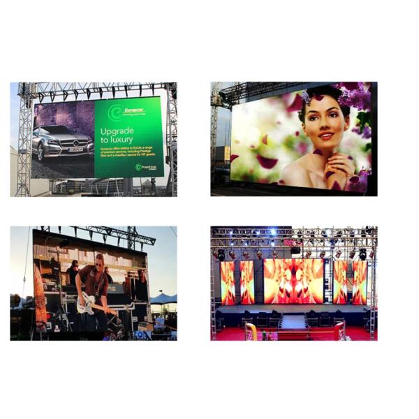 Waterproof P3.9L 7.4kg Stage Rental LED Screen LED Signs Outdoor 128x256mm