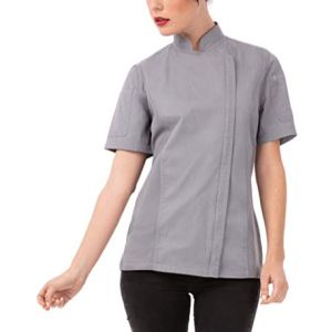 Quality OEM Service Restaurant Costume Bar Kitchen Women Fitted Chef Coat for sale