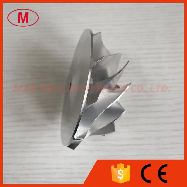 GTX3582 forward 9833-2 62.45/82.36mm 11+0 blades turbocharger milling/aluminum 2618/billet compressor wheel