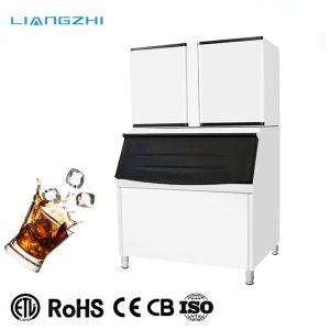 900kg Daily LZ-2000 Large Capacity Commercial Cube Maker Ice Suppliers for Food
