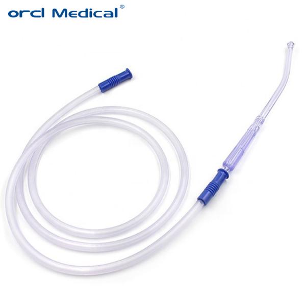 Buy Medical Disposable Suction Tube Connecting Tube With Yankauer Handle at wholesale prices