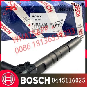 Genuine 0445116025 BOSCH Diesel Fuel Injectors 0445116026 A6420701187