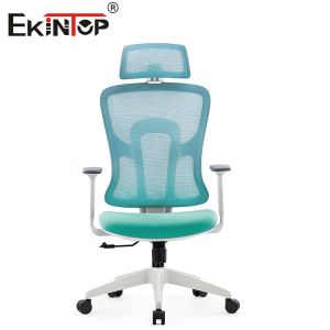 High Back Ergonomic Office Mesh Chair Green Adjustable Height Swivel