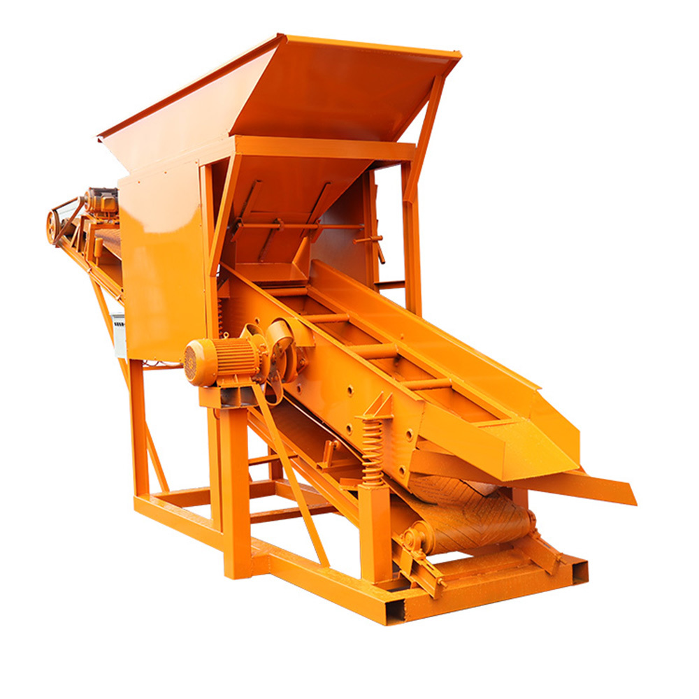 Custom mini sand screening machine complete setup