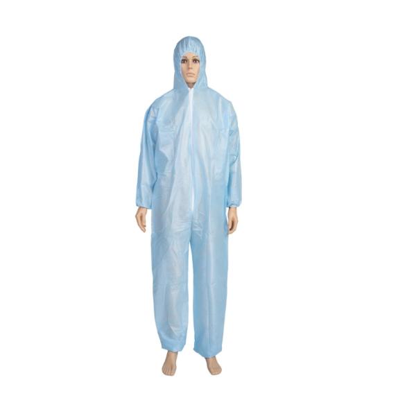 Buy Hospital Microporous Disposable Protective Clothing with Hood at wholesale prices