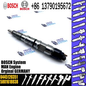 Common Rail Fuel Injector 0445120349 0445120350 0445120351 Diesel Engine