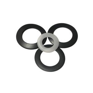 15MPa PTFE Ring Gasket , carbon fiber filled PTFE disc thickness 0.60mm