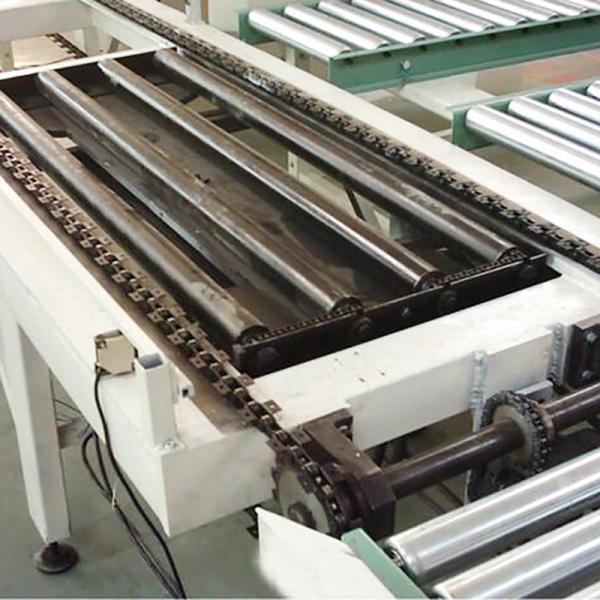 Double Row Chain Motor Driven Aluminum Alloy Chain Conveyor Industrial Aluminum
