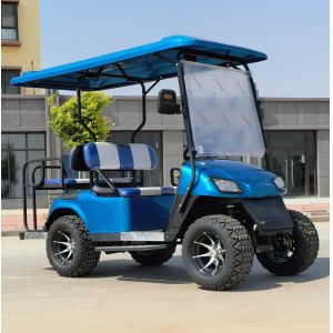 Quality Golf Cart Supplier Rechargeable Classic Trolley Bus 4 Seater Golf Electric Cart for sale