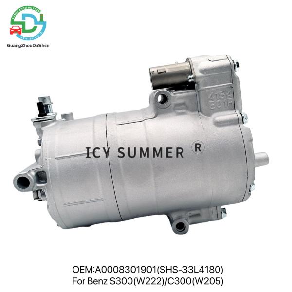 12V EV AC Compressor for Benz S300 W222 C300 W205 A0008301901