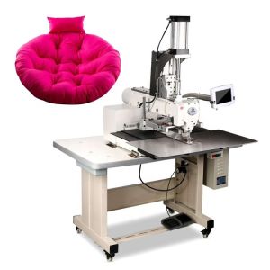 Automatic Computerized Pillow seat cushion tacking sewing machine