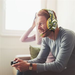 2.2m DC5V Onikuma K1 Pro Camouflage Gaming Headset