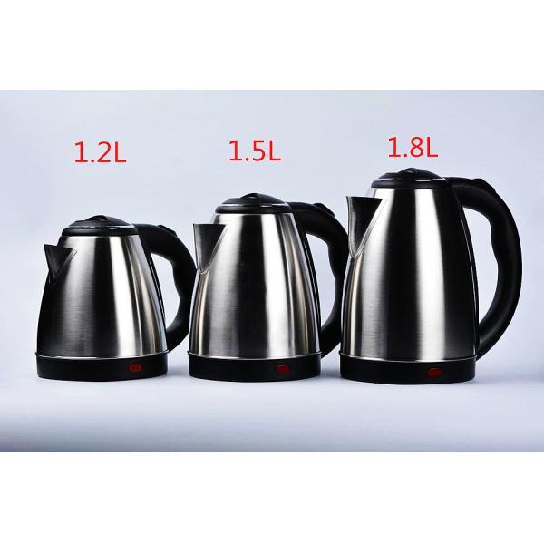 Electric Kettle with Automatic Shut-Off and Boil-Dry Protection