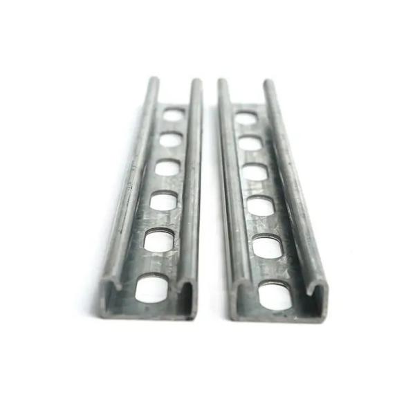 Buy Corrosion Resistant Silver Anodized C Shaped Aluminium Strut Channel Aluminum Alloy Steel Sections at wholesale prices