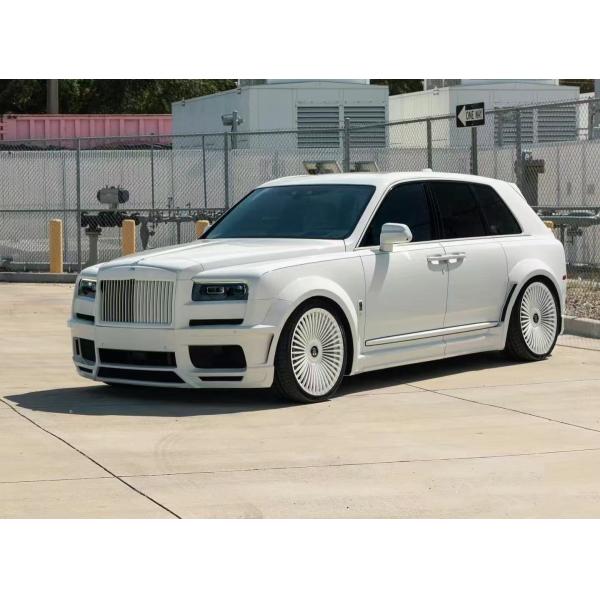 Black Cullinan Rolls Royce Body Kit NT Style Front And Rear Bumper Widebody Kit
