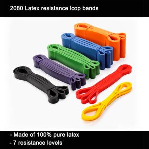14pcs Resistance Loop Bands Pure Latex For Stretching Rehabilitation